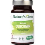 Curcumin Natures Own 60 vegetabilske kapsler økologisk